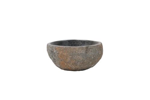 Natuurstenen Waskom Fontein-riviersteen-27x24x13, Doe-het-zelf en Verbouw, Sanitair, Nieuw, Verzenden