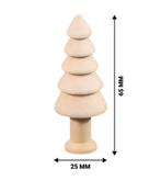 Houten boomfiguur (voor knutselwerkjes, 6.5 cm hoog), Ophalen of Verzenden, Nieuw
