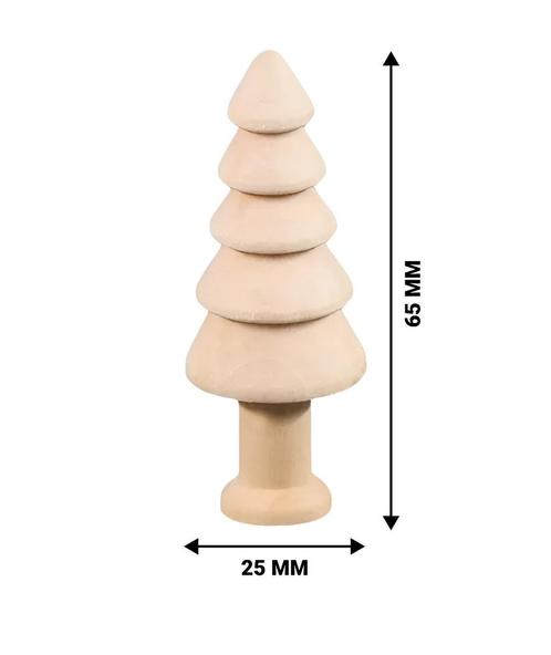 Houten boomfiguur (voor knutselwerkjes, 6.5 cm hoog), Doe-het-zelf en Verbouw, Gereedschap | Handgereedschap, Nieuw, Ophalen of Verzenden