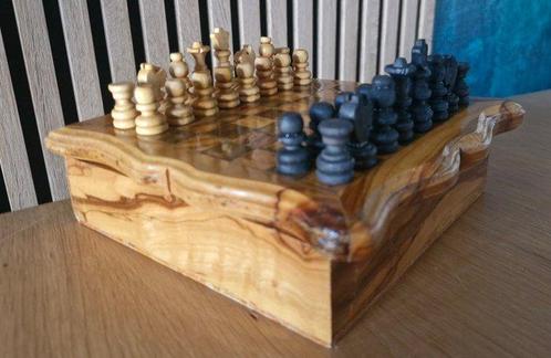 Schaakspel - Hout, Antiek en Kunst, Curiosa en Brocante