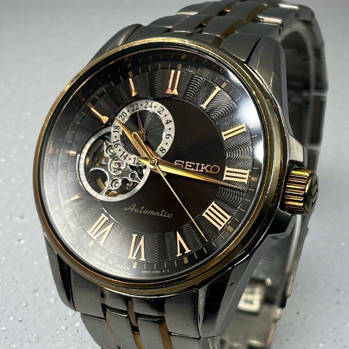 Seiko - Automatic Open Heart - 4R39-00B0 - Made in Japan -, Sieraden, Tassen en Uiterlijk, Horloges | Heren