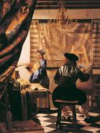 Kunstdruk Johannes Vermeer - Die Malkunst 60x80cm, Nieuw, Verzenden
