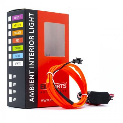 LED Interieur/sfeer verlichting strip - Rood - 1 Meter, Auto diversen, Tuning en Styling, Ophalen of Verzenden