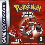 Pokemon Ruby Version - Gameboy Advance (Losse Cassette), Ophalen of Verzenden, Zo goed als nieuw