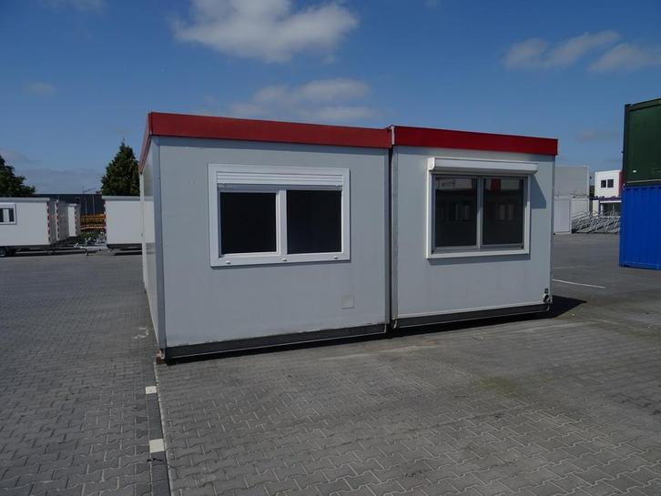 Kantoorunitset - 6 x 6 meter - keuken en toilet, Zakelijke goederen, Machines en Bouw | Keten en Containers
