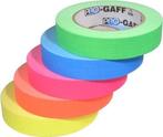 Pro-Gaff neon gaffa tape 24mm x 22,8m Kleurenmix, Nieuw, Verzenden