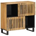 Dressoir Massief Mangohout - Retourdeal - Kwaliteit voor..., IndustriÃ«le stijl, Nieuw, 25 tot 50 cm, 50 tot 100 cm
