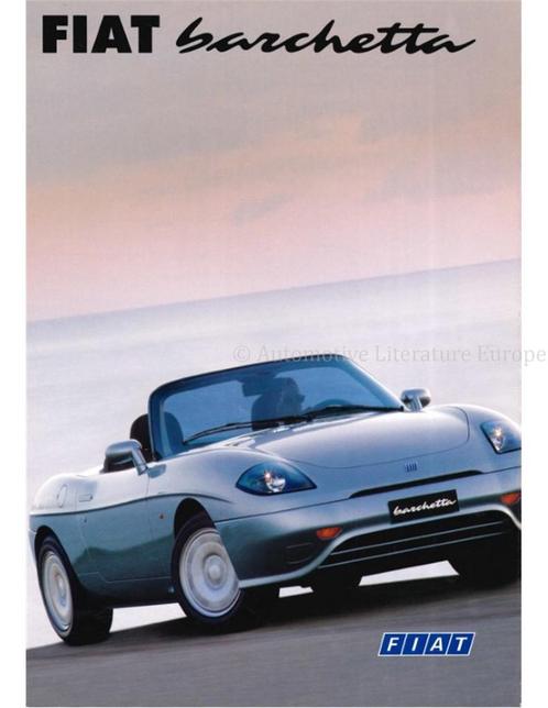 1996 FIAT BARCHETTA BROCHURE DUITS, Boeken, Auto's | Folders en Tijdschriften