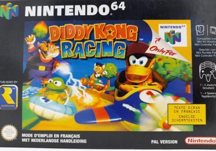 Mario64.nl: Diddy Kong Racing Als Nieuw - iDEAL!, Spelcomputers en Games, Games | Nintendo 64, Zo goed als nieuw, Ophalen of Verzenden