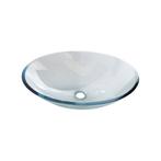 Waskom Sapho Beauty Ovaal 52x37.5 cm Helder Glas, Doe-het-zelf en Verbouw, Sanitair, Ophalen of Verzenden, Nieuw, Overige typen