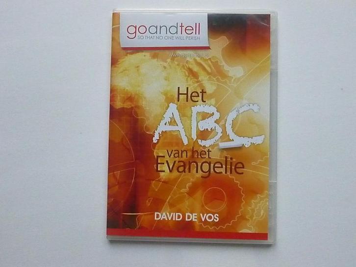David de Vos - Het ABC van het Evangelie (luister 2cd), Cd's en Dvd's, Cd's | Religie en Gospel, Zo goed als nieuw, Verzenden