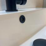 Sani Royal Wastafel Overloop Ring Mat Zwart, Doe-het-zelf en Verbouw, Sanitair, Nieuw
