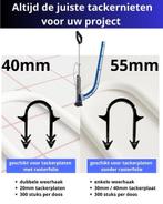 tackernieten 40mm / 50mm, Doe-het-zelf en Verbouw, Verwarming en Radiatoren, Verzenden, Nieuw