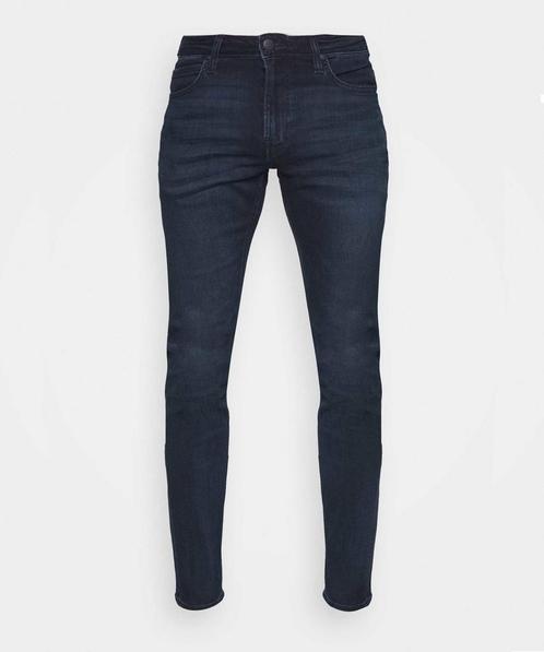 -20% Lee  Lee Malone skinny 77402-23 dark blue men  maat 34-, Kleding | Heren, Broeken en Pantalons, Blauw, Nieuw, Verzenden