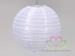 Lampion wit 20 cm. Bruiloft feestversiering Lampion, Ophalen of Verzenden, Nieuw