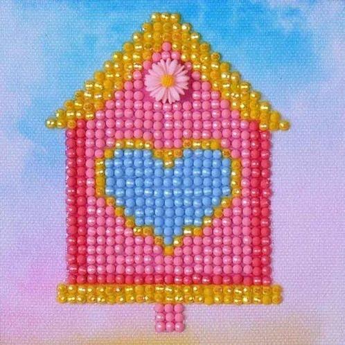 DIAMOND DOTZ Home Sweet Home - Diamond Painting - 560 Dotz -, Hobby en Vrije tijd, Knutselen, Ophalen of Verzenden
