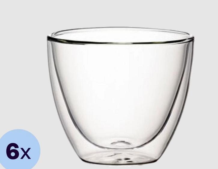 2dekans | Villeroy & Boch Manufacture Rock – Set van 6, Witgoed en Apparatuur, Vaatwasmachines, Zo goed als nieuw, Ophalen of Verzenden