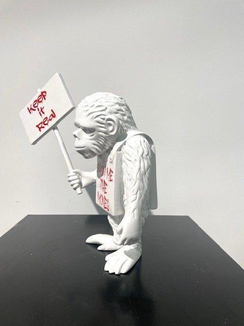 Van Apple - Street Monkey - Show Me The Money, Antiek en Kunst, Kunst | Designobjecten