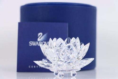 Figuur - Swarovski - Waterlelie Kandelaar (Boxed +, Antiek en Kunst, Curiosa en Brocante