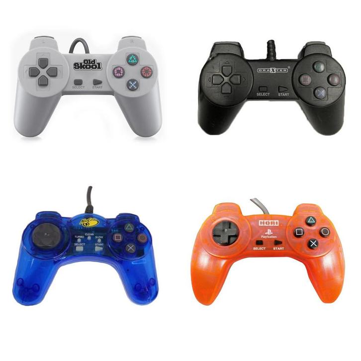 PS1 Controller - Third Party PS2 Garantie & morgen in huis!, Spelcomputers en Games, Spelcomputers | Sony PlayStation Consoles | Accessoires