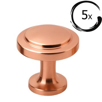 5X Deurknop Memphis 32 mm Rose beschikbaar voor biedingen