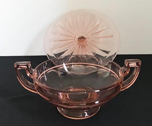 Schaal - coupe  Noémie  en cakestand “ Rosaline “ -, Antiek en Kunst, Curiosa en Brocante