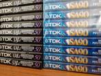 40x TDK - 10 CHROME SA-90 + 30 CHROME DJ2-50 Lege, Nieuw
