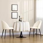 TRUUSK Set Van 2 Eetkamerstoelen Comfortabele Gestoffeerde S, Huis en Inrichting, Stoelen, Verzenden, Nieuw