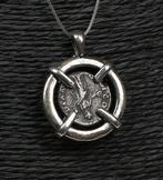 Modern Zilver Hanger met Romeinse denarius, Sieraden, Tassen en Uiterlijk, Antieke sieraden