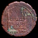 Romeinse Rijk. Tiberius (14-37 n.Chr.). As Lugdunum mint,