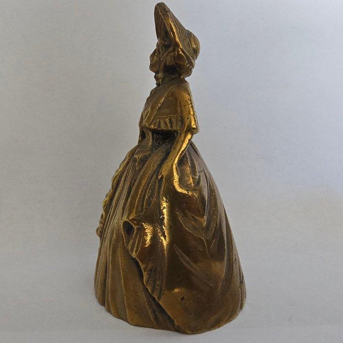 België. Tafelbel (1) Dame met sprei en hoed met zonneklep, Postzegels en Munten, Munten | Nederland