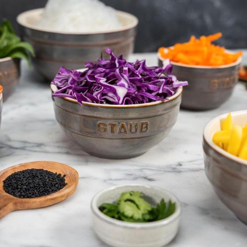 GGM Gastro | STAUB | CERAMIQUE - Kom - Ø 120mm - Keramiek -, Huis en Inrichting, Keuken | Servies, Effen, Nieuw, Verzenden