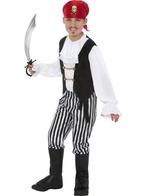 Piraten jongen verkleedkleding, Ophalen of Verzenden, Nieuw