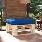 vidaXL Tuinhocker pallet geïmpregneerd grenenhout, Verzenden, Nieuw