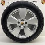 Porsche Cayenne E3 ORIGINELE 19 velgen met winterbanden 8mm, Gebruikt, 275 mm, Banden en Velgen, Winterbanden