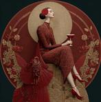 I_KONIQ - Erte woman in Campari relax