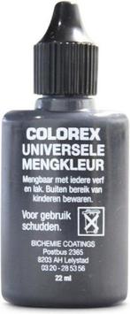 Avis Colorex Mengkleur - 22 ml - Zwart, Doe-het-zelf en Verbouw, Nieuw, Ophalen of Verzenden