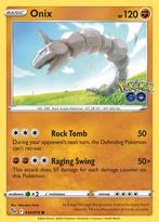 Onix 036/078 Pokémon Go, Hobby en Vrije tijd, Ophalen of Verzenden, Nieuw, Losse kaart, Foil