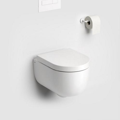 Clou Hammock Wandtoilet Versie 49 Incl Zitting Deksel En, Doe-het-zelf en Verbouw, Sanitair, Ophalen of Verzenden
