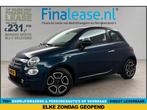 Fiat 500 1.0 Hybrid Club Marge LED Clima Cruise PDC €231pm, Auto's, Overige carrosserieën, Blauw, Handgeschakeld, Nieuw