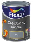 Flexa Creations Grondlak - Grijs - 0,75 liter