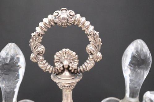 Charles Antoine Armand LANGLET. - Olie-en-azijnstelletje -, Antiek en Kunst, Antiek | Goud en Zilver