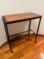 Serveerwagen - Hout, Glas - Wagen op wielen - structuur van