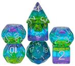 Dobbelstenen Set Aurora (7 delig) | HOT Games -, Hobby en Vrije tijd, Gezelschapsspellen | Bordspellen, Verzenden, Nieuw