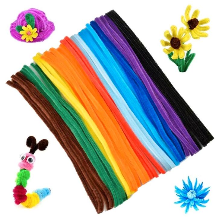 Fako Bijoux - Gekleurde Pijpenragers - Set van 100 Stuks, Hobby en Vrije tijd, Kralen en Sieraden maken, Verzenden