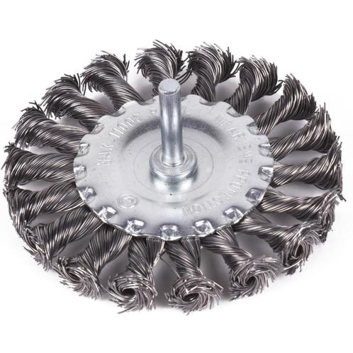 Benson Stiftborstel - Getordeerd Staaldraad - 100 mm - 6..., Doe-het-zelf en Verbouw, Gereedschap | Boormachines, Nieuw, Ophalen of Verzenden