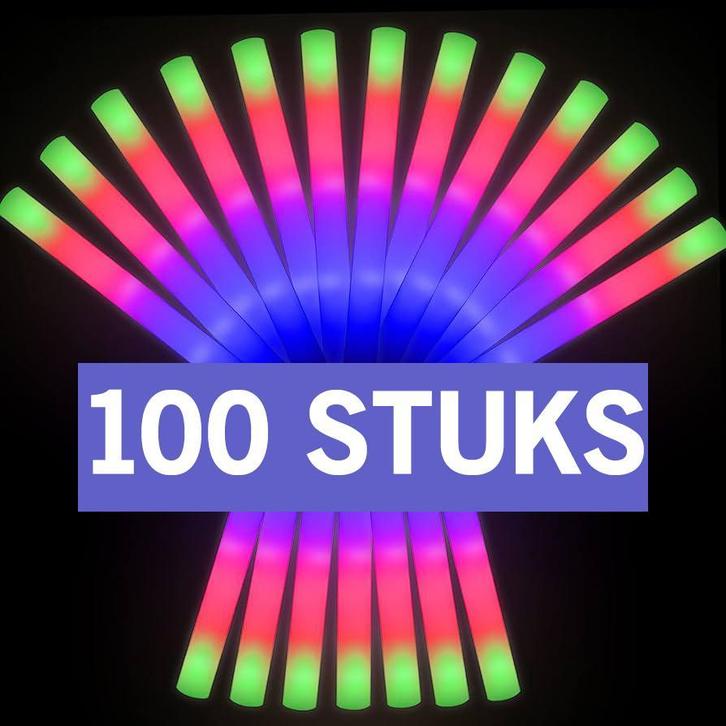 Foamsticks | Lichtstaven 100 Stuks, Hobby en Vrije tijd, Feestartikelen | Verhuur, Geboorte of Huwelijk, Nieuw