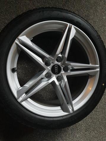 Originele Audi A4 8W 18inch velgen + Bridgestone 245 40 18 Z beschikbaar voor biedingen