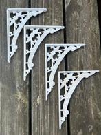 Decoratief ornament (4) - Europa - set van 4 muurbeugels