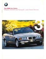 1999 BMW 3 SERIE CABRIOLET BROCHURE DUITS, Boeken, Auto's | Folders en Tijdschriften, Nieuw, BMW, Author